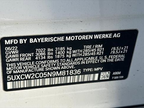 Used 2022 BMW X7 xDrive40i w/ Premium Package image 30