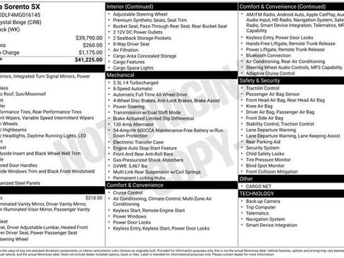 Used 2021 Kia Sorento SX image 36