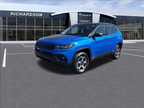 Used 2022 Jeep Compass Trailhawk w/ Sun and Sound Group image 1