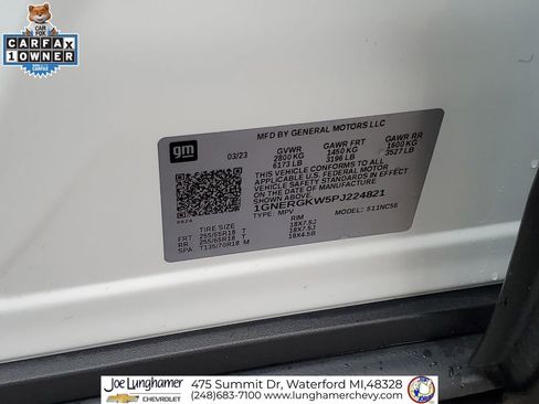 Certified 2023 Chevrolet Traverse LT image 34