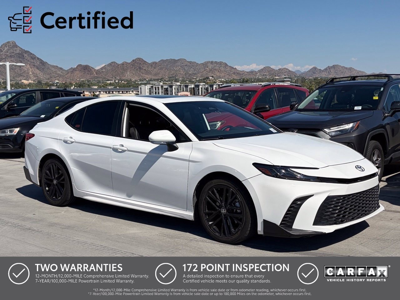 Used 2025 Toyota Camry SE w/ Convenience Package FWD image 1