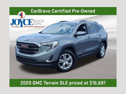 Certified 2020 GMC Terrain SLE w/ Driver Convenience Package AWD/4WD image 1