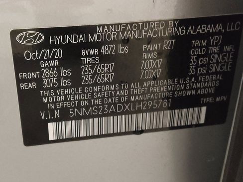 Used 2020 Hyundai Santa Fe SE FWD image 33