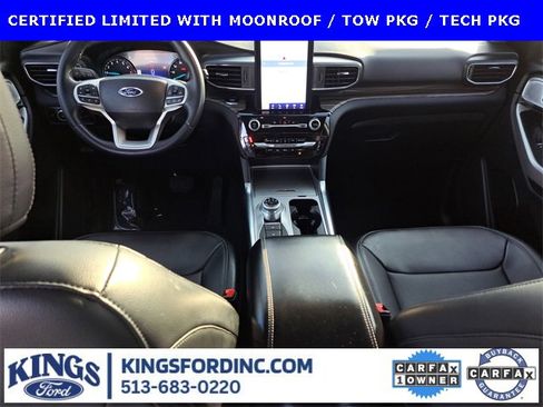 Certified 2023 Ford Explorer Limited w/ Limited Technology Package image 10