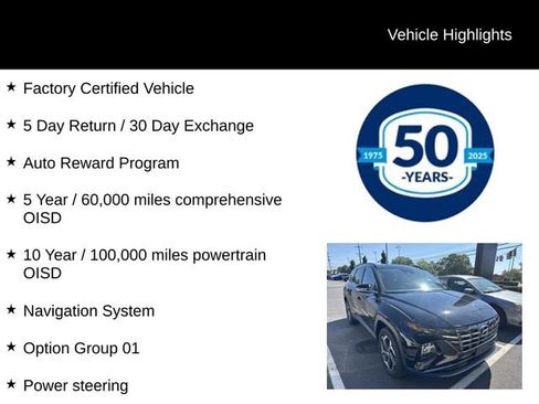 Certified 2023 Hyundai Tucson Limited AWD/4WD image 5