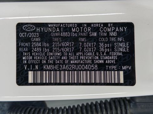 Used 2024 Hyundai Kona Limited FWD image 30