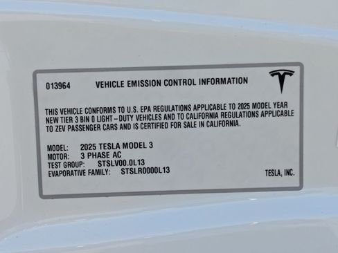 Used 2025 Tesla Model 3 Long Range RWD image 25
