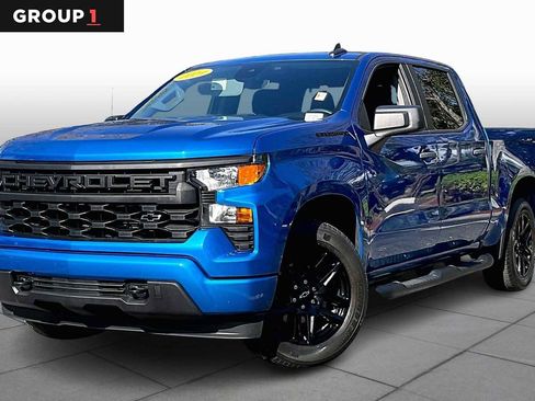 Certified 2023 Chevrolet Silverado 1500 Custom w/ LPO, Dark Essentials Package image 1