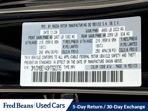 Certified 2025 MAZDA CX-30 AWD 2.5 S w/ Select Sport Pkg image 35