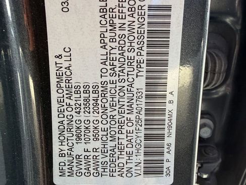Used 2023 Honda Accord LX image 32