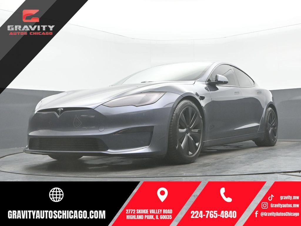 Used 2023 Tesla Model S Plaid AWD/4WD image 1