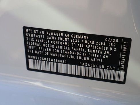 New 2026 Volkswagen GTI S FWD image 26
