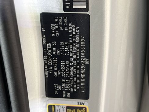 New 2026 Kia Carnival SX Prestige image 38