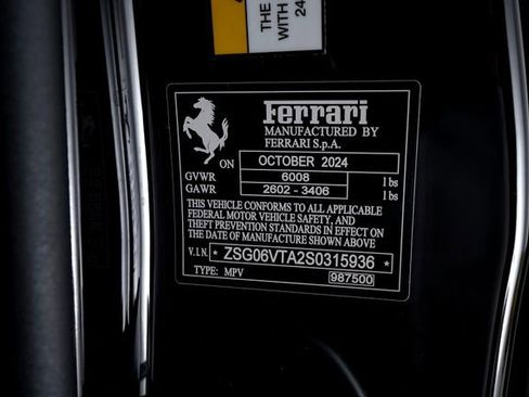 Certified 2025 Ferrari Purosangue AWD/4WD image 70