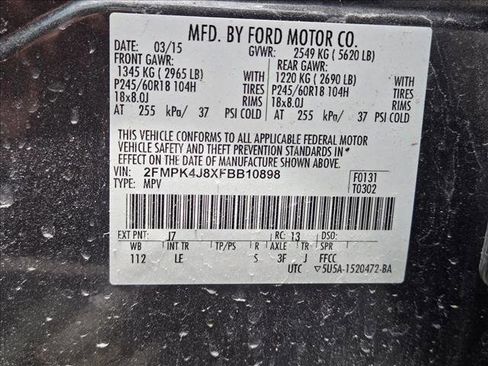 Used 2015 Ford Edge SEL w/ Equipment Group 201A AWD/4WD image 21