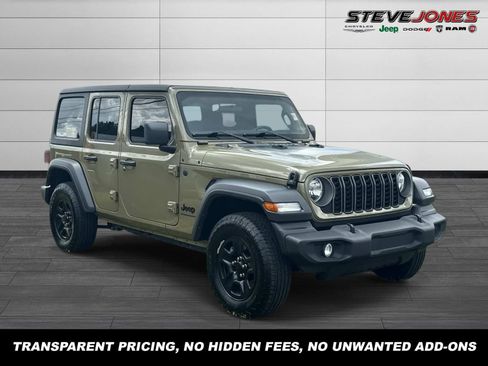 Used 2025 Jeep Wrangler Unlimited Sport AWD/4WD image 1