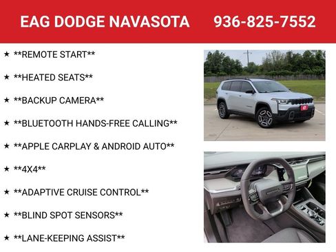 New 2026 Jeep Cherokee Laredo AWD/4WD image 4