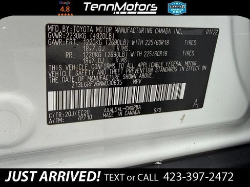 Used 2022 Toyota RAV4 XSE w/ XSE Grade Weather Package AWD/4WD image 24