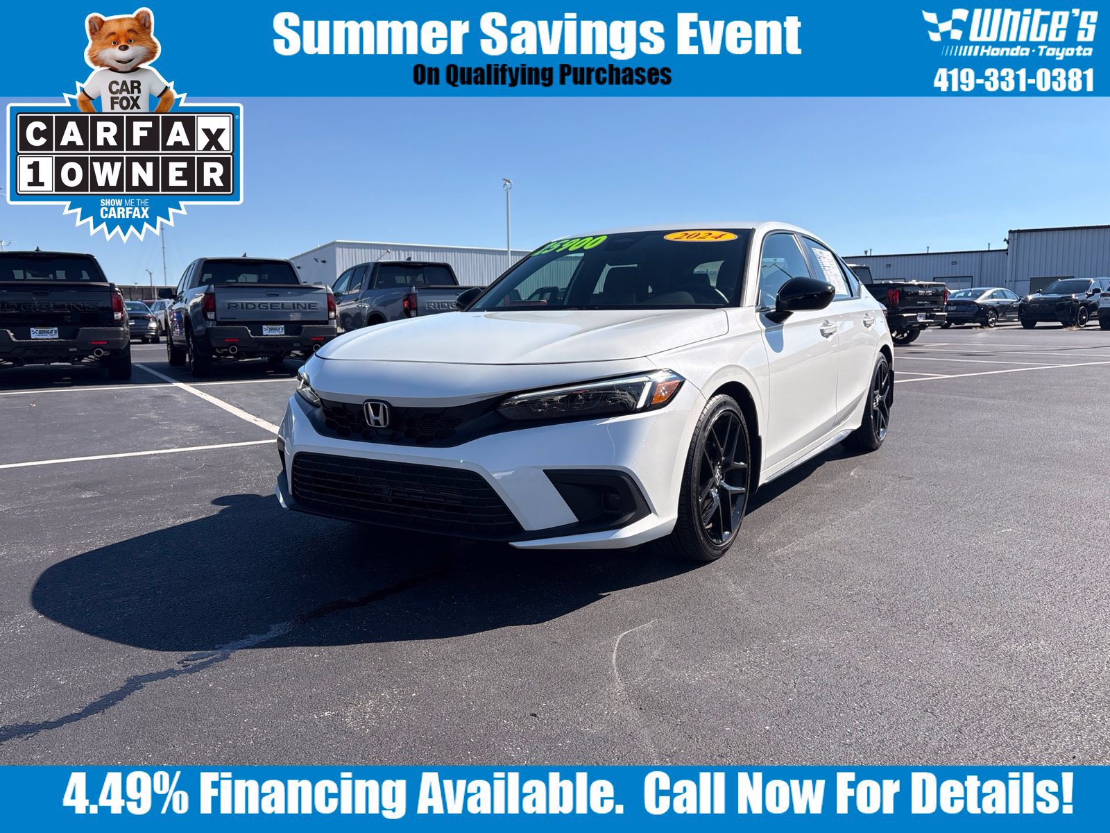 Used 2024 Honda Civic Sport image 1