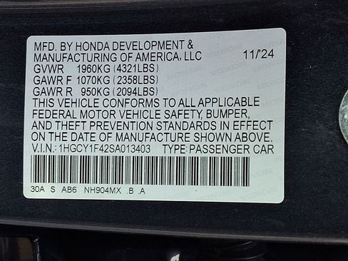 Used 2025 Honda Accord SE image 28