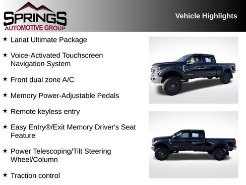 Used 2020 Ford F350 Lariat w/ Lariat Ultimate Package AWD/4WD image 2