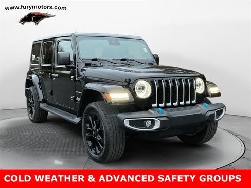 Used 2023 Jeep Wrangler Unlimited Sahara w/ Cold Weather Group image 1