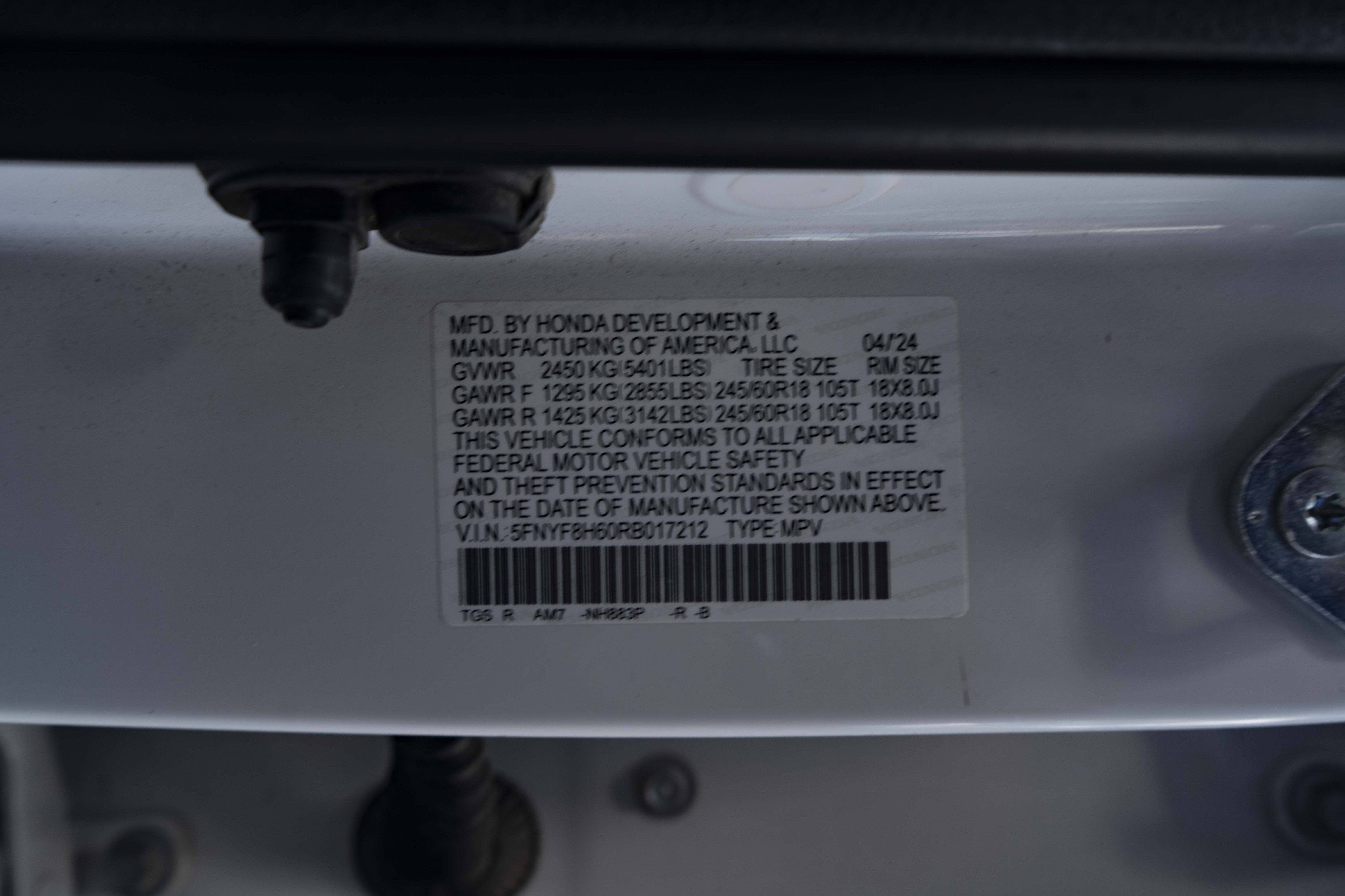 Certified 2024 Honda Passport TrailSport image 46