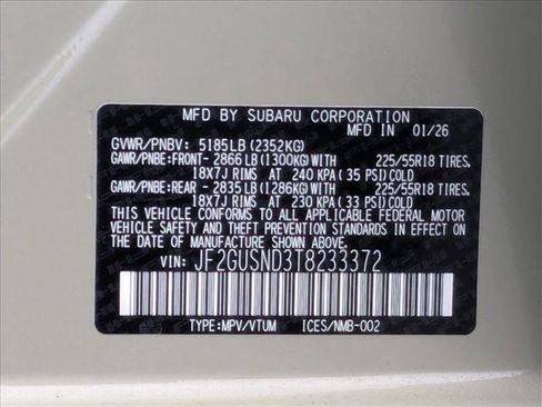 New 2026 Subaru Crosstrek 2.5i Limited image 19