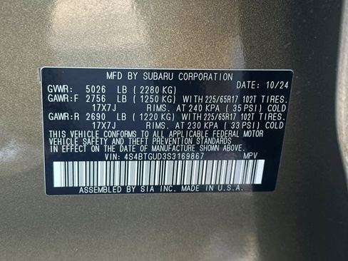 Used 2025 Subaru Outback Wilderness image 29