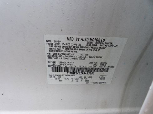 Used 2019 Ford Flex SEL w/ Equipment Group 202A image 16