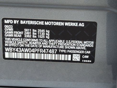 Used 2023 BMW i4 eDrive35 w/ Premium Package RWD image 6