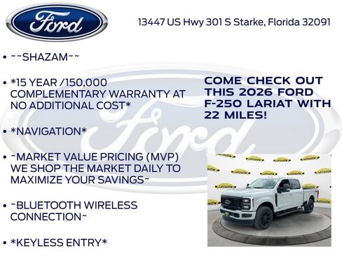 New 2026 Ford F250 Lariat AWD/4WD image 5