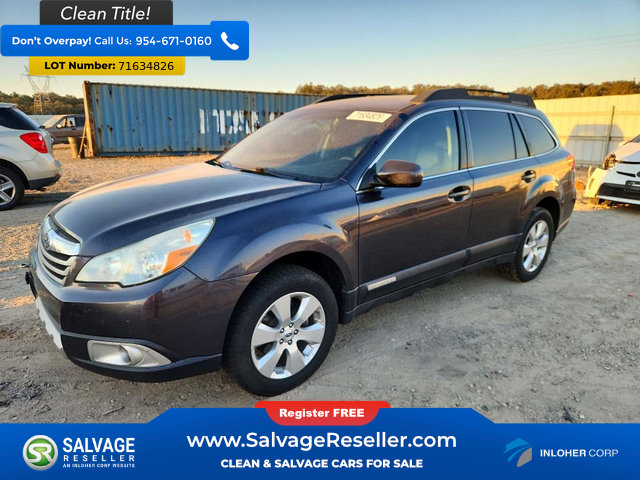 Used 2012 Subaru Outback 2.5i Limited AWD/4WD image 1