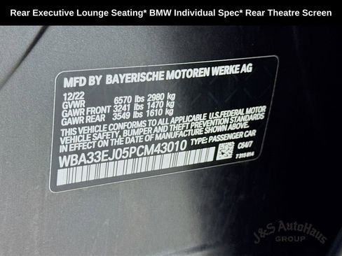 Used 2023 BMW 760i xDrive AWD/4WD image 42