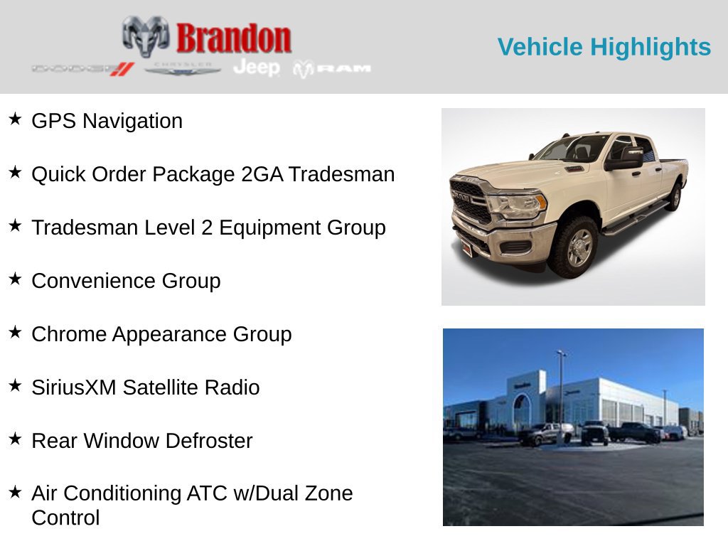 Used 2024 RAM 2500 Tradesman w/ Chrome Appearance Group AWD/4WD image 2