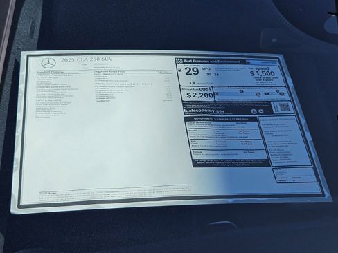 New 2025 Mercedes-Benz GLA 250 image 36