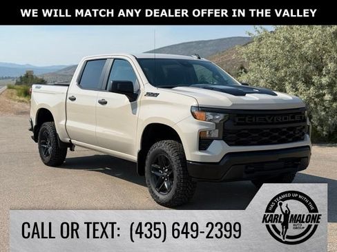 New 2026 Chevrolet Silverado 1500 Custom Trail Boss w/ Dark Appearance Package AWD/4WD image 8