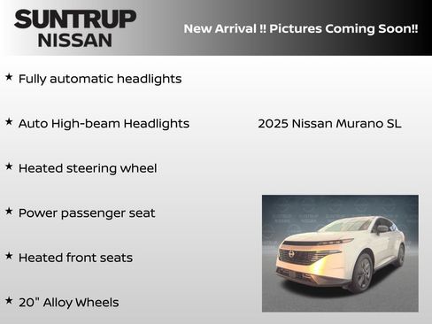 Certified 2025 Nissan Murano SL AWD/4WD image 9