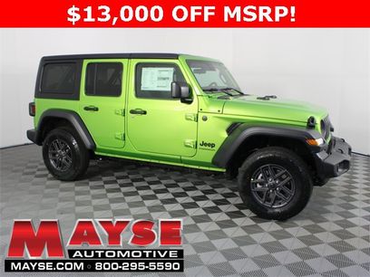 New 2025 Jeep Wrangler Sport S