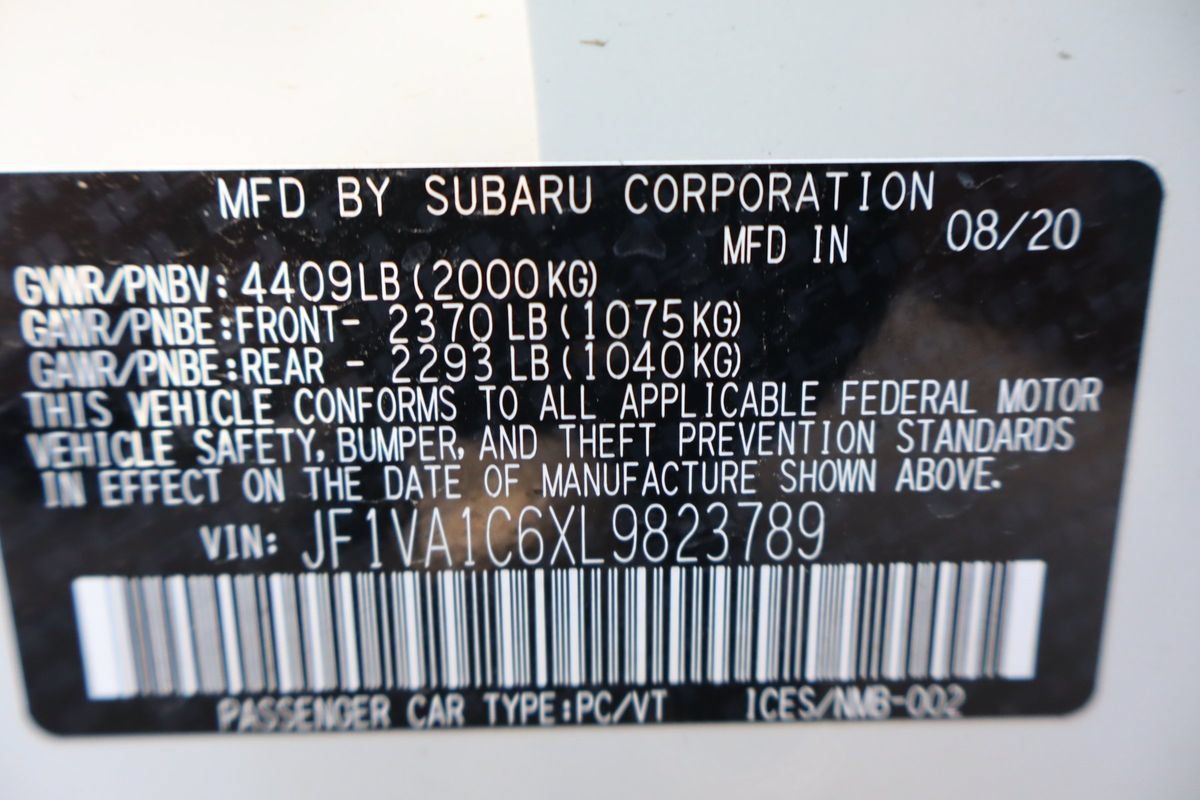 Used 2020 Subaru WRX Premium AWD/4WD image 47