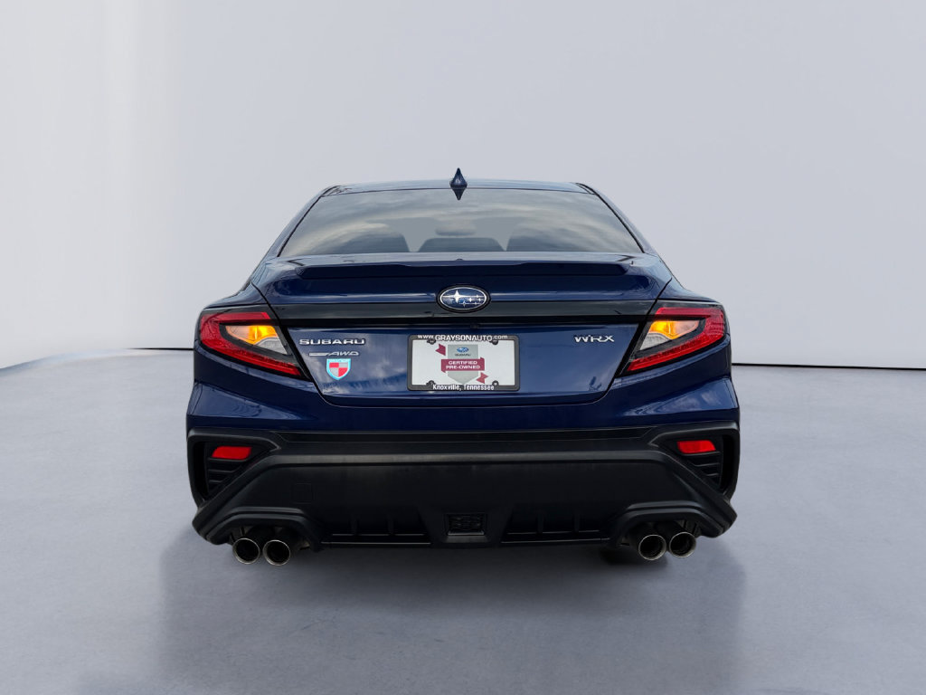 Certified 2022 Subaru WRX Premium AWD/4WD image 4