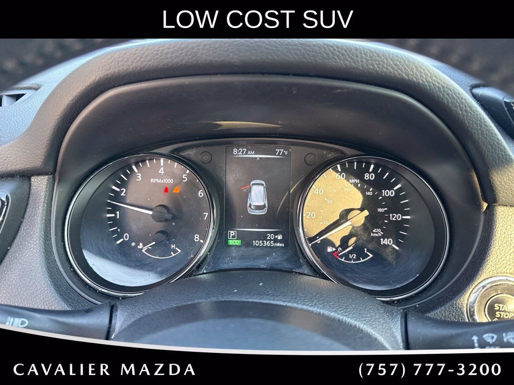 Used 2017 Nissan Rogue SV w/ Midnight Edition Package FWD image 16