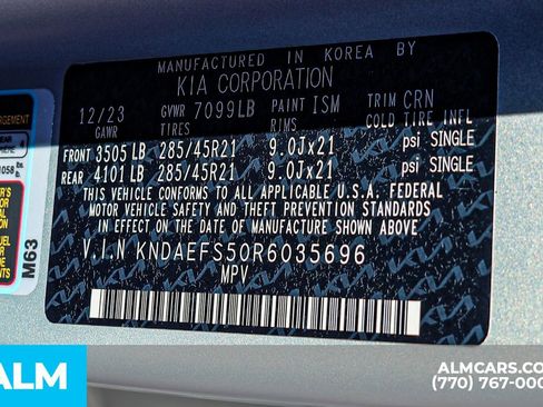 Used 2024 Kia EV9 GT-Line image 70