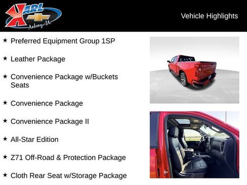 Used 2020 Chevrolet Silverado 1500 RST w/ All-Star Edition AWD/4WD image 2