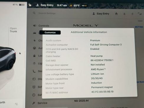 Used 2022 Tesla Model Y Performance image 40