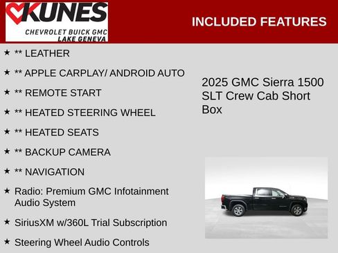 Used 2025 GMC Sierra 1500 SLT AWD/4WD image 2