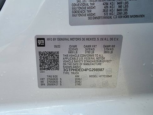 Used 2023 GMC Sierra 1500 SLT RWD image 40