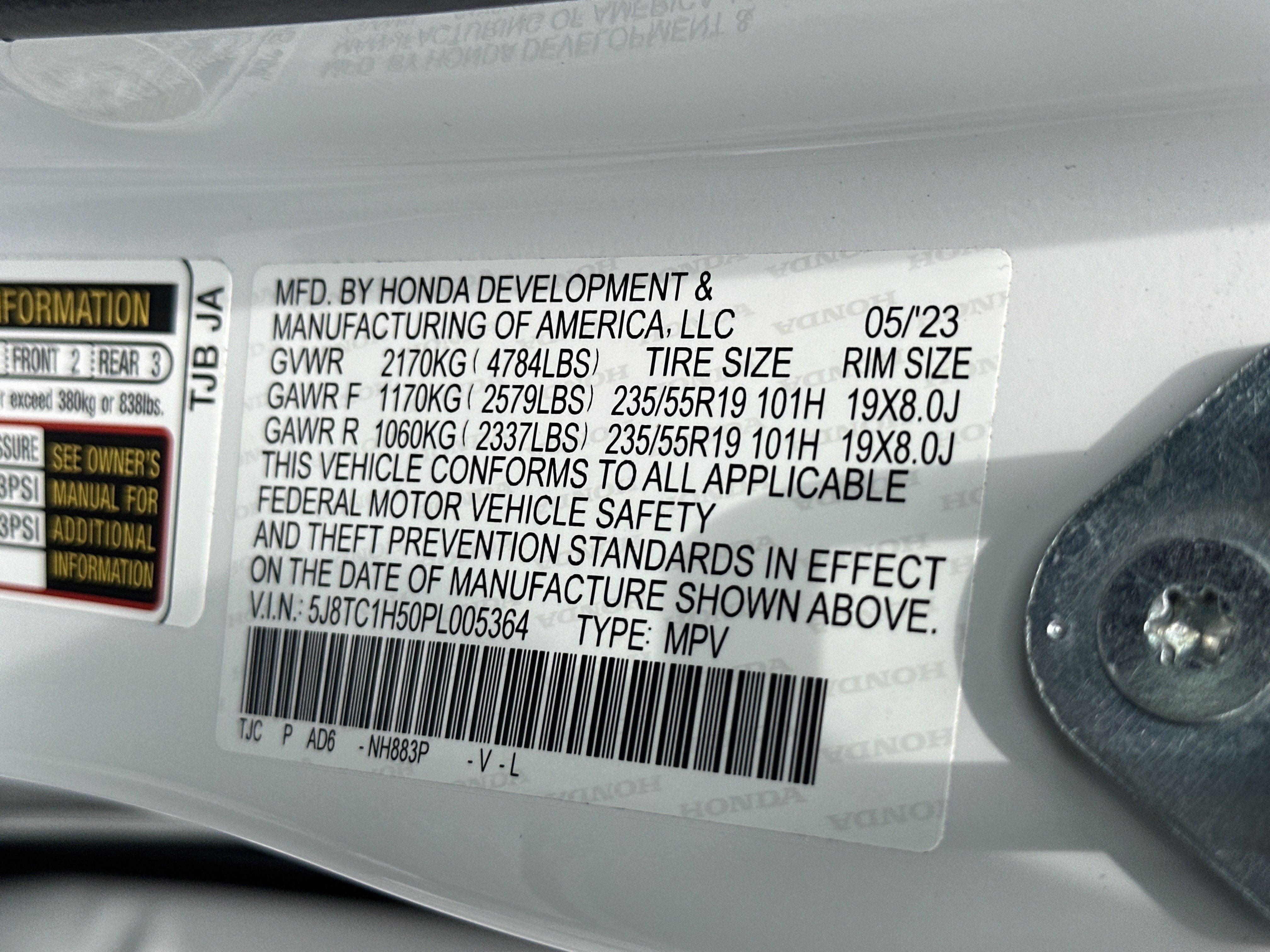 Certified 2023 Acura RDX w/ Technology Package FWD image 38