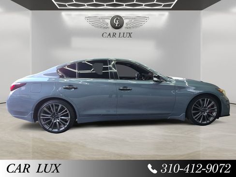 Used 2021 INFINITI Q50 Red Sport 400 w/ Cargo Package image 6