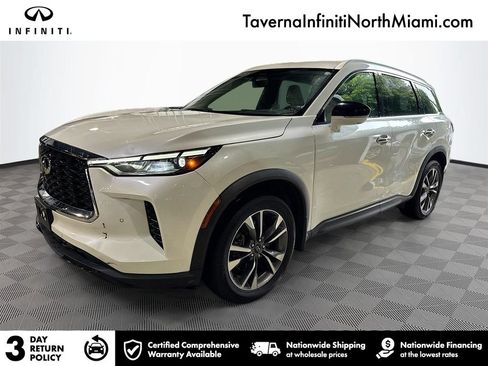 Certified 2023 INFINITI QX60 Luxe w/ Cargo Package AWD/4WD image 1